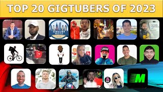 Top 20 GigTubers of 2023