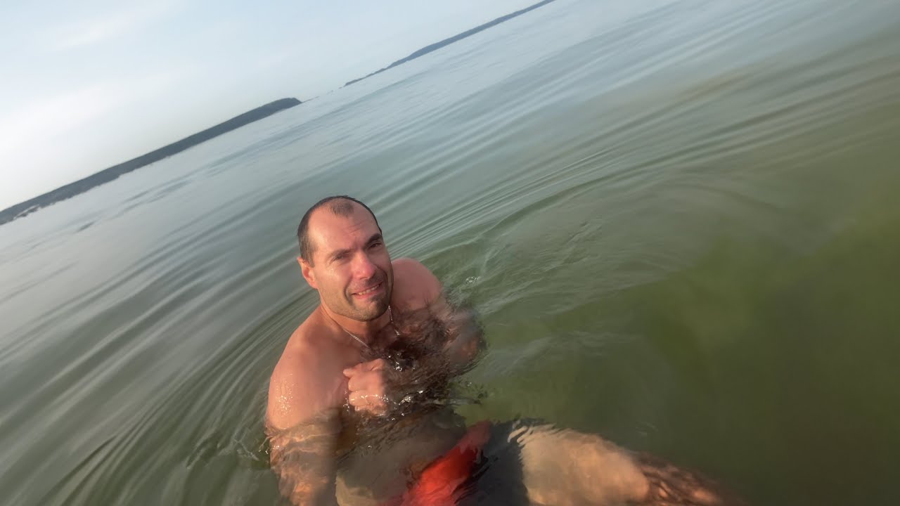 Swimming in Cold Atlantic Ocean, New Brunswick, Canada YouTube