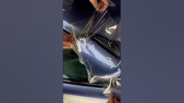 Have you seen PPF on a side mirror? #p10x #ppf #automobile #satisfying #paintprotectionfilm