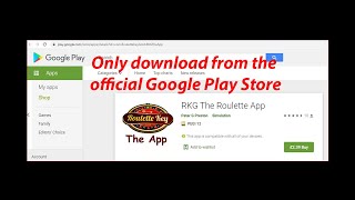 RKG The Roulette App. Another win ! screenshot 3