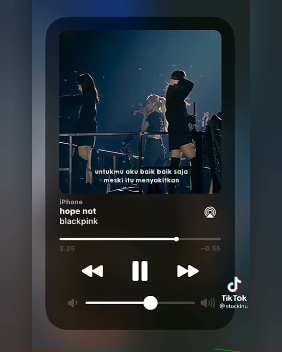 Story Wa/Ig Aesthetic Lagu Korea || Hope Not (BLACKPINK) || Lirik Terjemahan