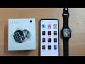 HW12 smartwatch | How to connect and use customized watch faces