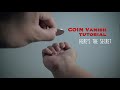 HOW to VANISH a COIN (One Handed)