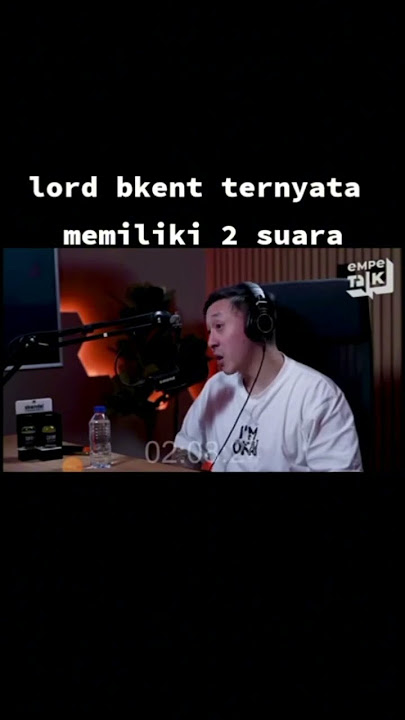 suara bkent bisa berubah gitu #bkent #brandonkent #empetalk #mlbb
