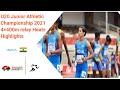 U20 World Athletic championship 4×400 m mixed relay highlights
