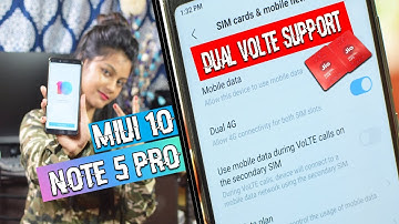 MIUI 10 8.6.14 Update On Redmi Note 5 Pro - Dual VOLTE Support & More