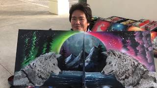 Wolf spray art eden enjoy!!!