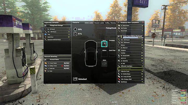 H1Z1 - Stealing a truck, shenanigans