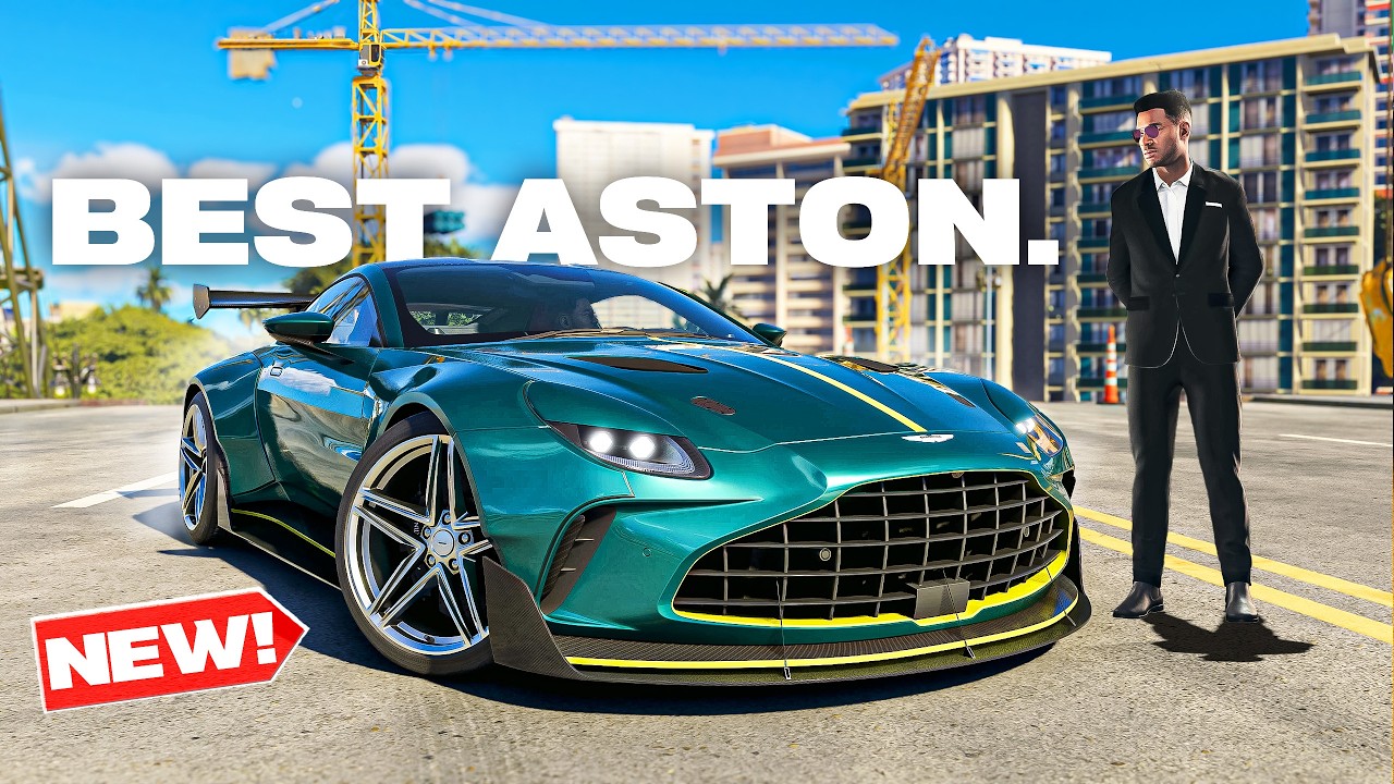 The NEW Aston Martin SURPRISED ME in The Crew Motorfest! (Customization)