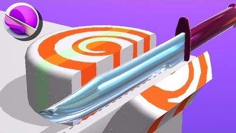 ASMR Cutting game! Relaxing sounds! Satisfying ASMR Video (Part 137)