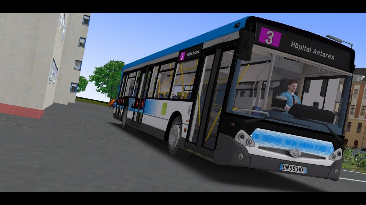 OMSI 2 - TEST DUN NOUVEUX GX 337 DIESEL / - LIGNE 3 DESTINATION HOPITAL ANTARES