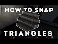 How to highter  lower and snap triangle foundations  building tips   ark survival evolved