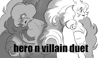 Hero N Villain Duet | Pink Diamond & Rose Quartz
