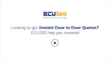Looking for instant door to door quotes? ECU360 has you covered