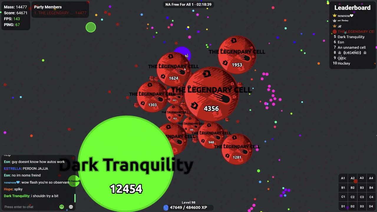 New Germs.io - Shadow vs Godspeed