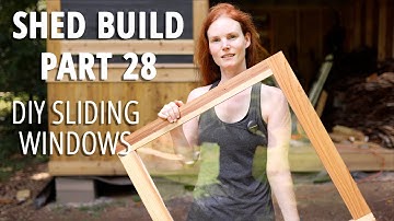 Building Easy DIY Sliding Windows with a Modern Design