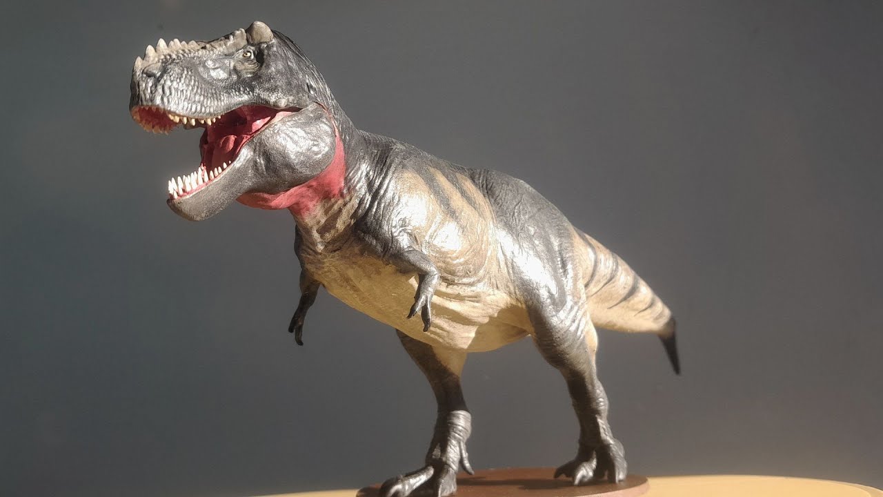 T REX 3D PRINT (PAINTING).