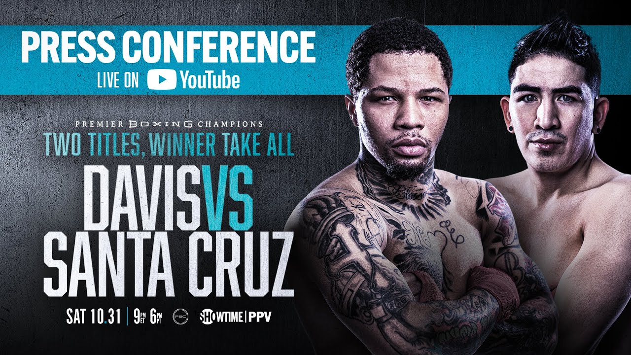 SHOWTIME Boxing on X: 𝗧𝗵𝗲 𝗳𝗶𝗻𝗮𝗹 𝘄𝗼𝗿𝗱. Stream today's  #DavisGarcia press conference LIVE at 4PM ET/1PM PT:    / X