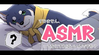 【テストASMR】ぶっちゃけASMRってなにしたらええの？【黒井しば/にじさんじ】