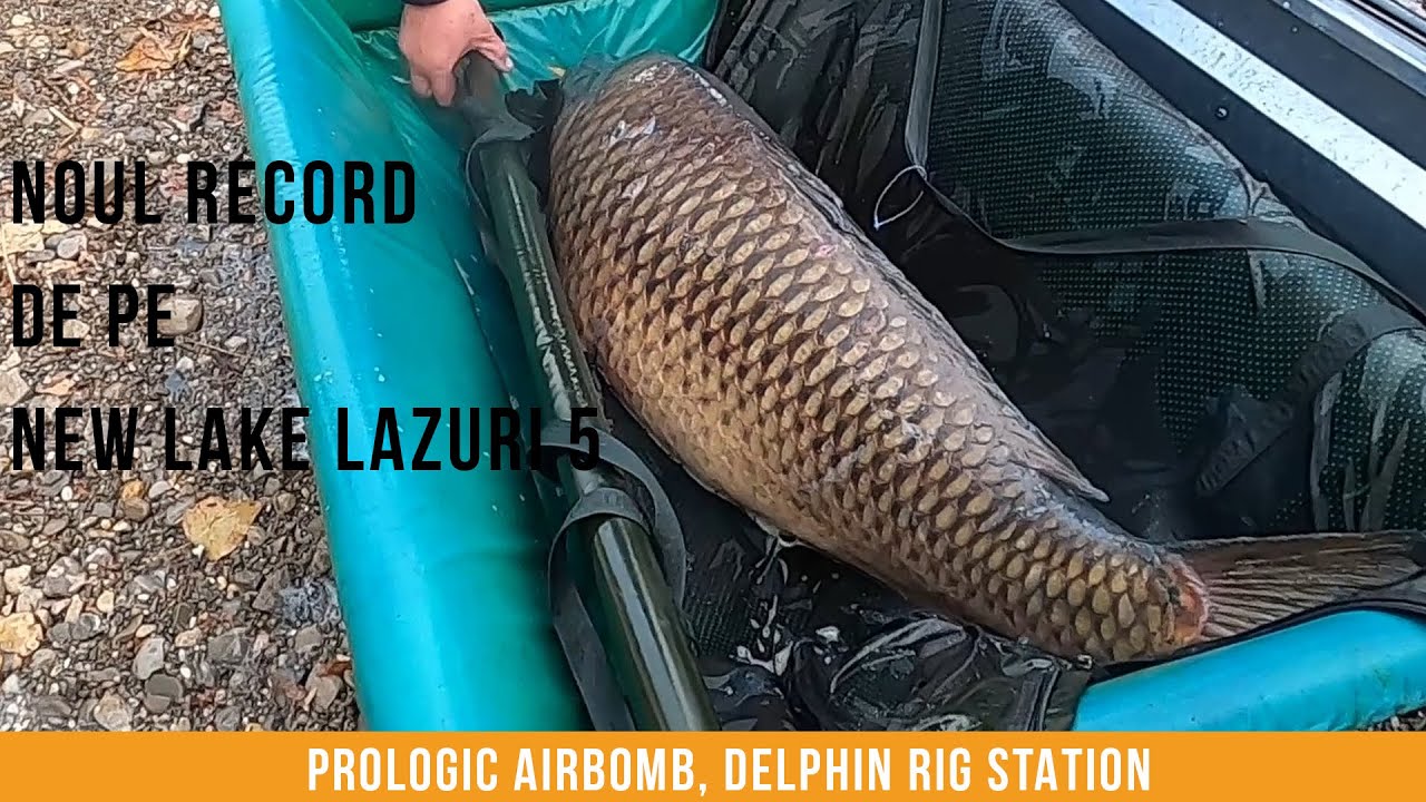 48h pe New Lake Lazuri 5 - populare cu CRAP 30+ , prezentare Prologic AirBomb si pescuit la crap!