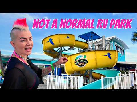 Is This the Most FUN RV Resort in Florida? Pools, Tiki Bar & Waterfront Sites!