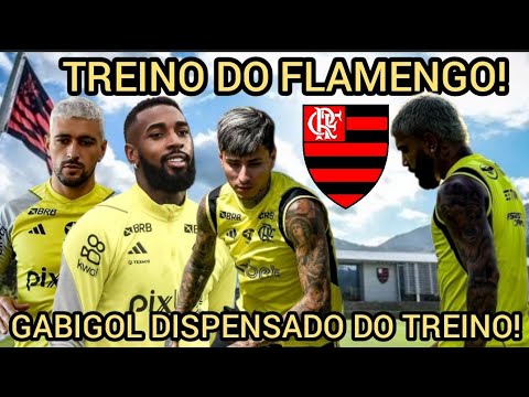 GABIGOL DISPENSADO DO TREINO FLAMENGO! TREINO DO FLAMENGO! FIM DA LINHA PRA GABIGOL NO FLAMENGO??