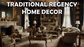 The Enduring Charm: Characteristics of Traditional Regency Home Décor