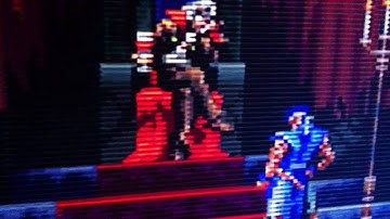 RGB/EGA to VGA scaler + DIY Scanline Generator + Castlevania SotN + "What is a man?"