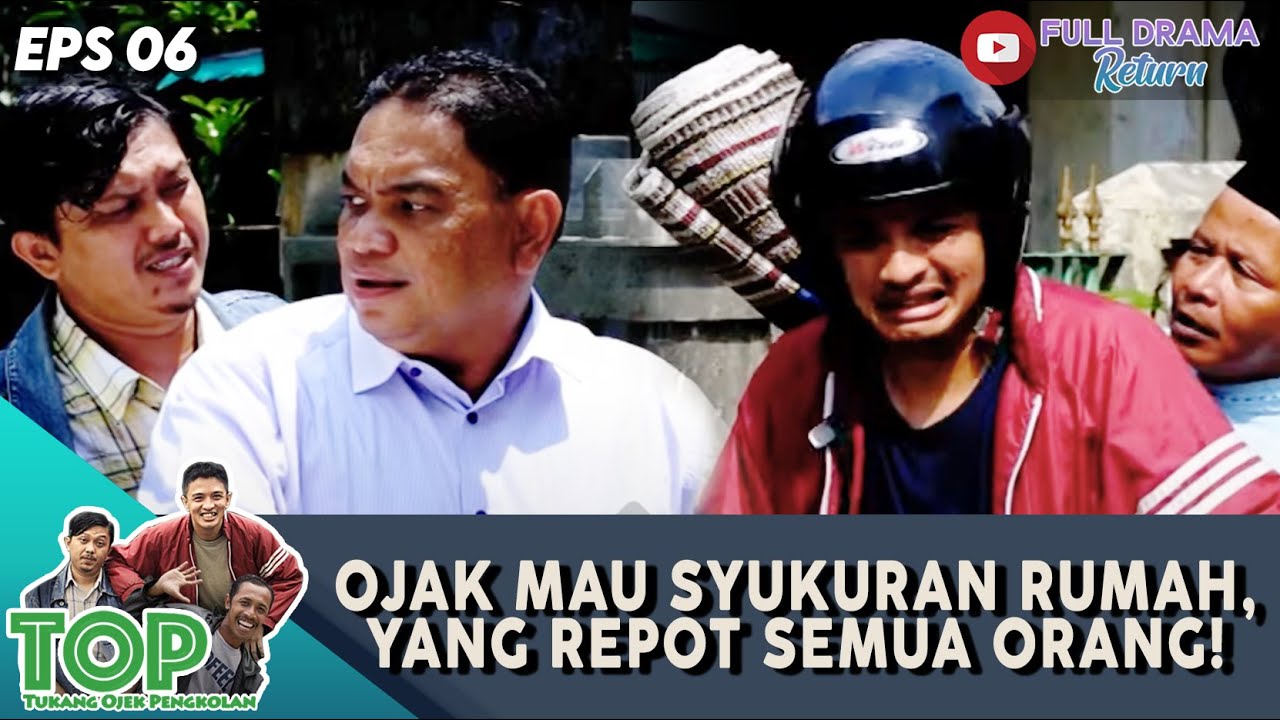 OJAK MAU SYUKURAN RUMAH, YANG REPOT SEMUA ORANG! - TUKANG OJEK PENGKOLAN