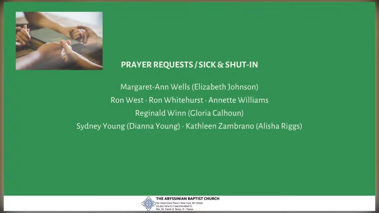 Homecoming Sunday 2021 - September 12th Worship Service