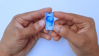 Iphone 15 Plus Miniature Unboxing