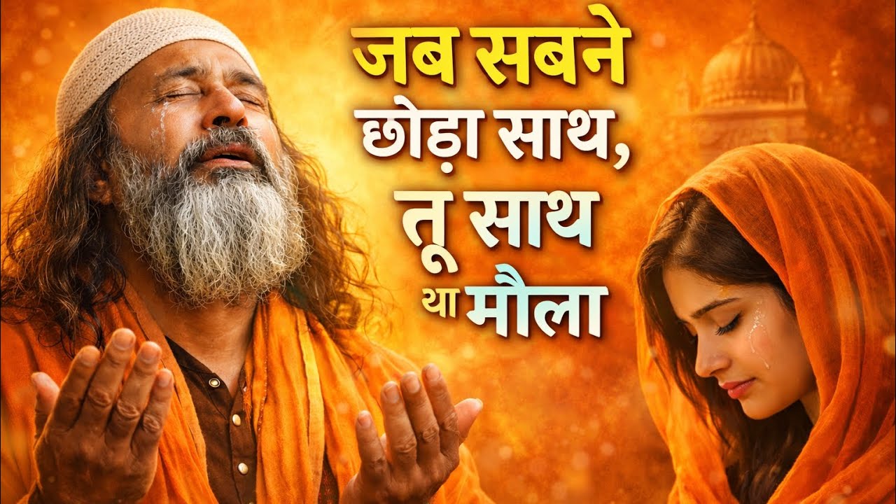 दिल टूटा, दुनिया बेवफ़ा 😢 | सजदे में रोता हूँ मौला | Sad Sufi Kalam 2026