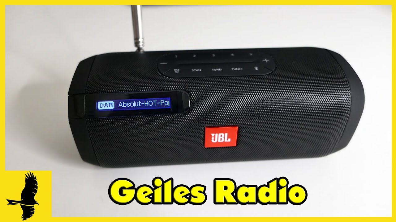 JBL Tuner - Bluetooth Lautsprecher und DAB+ Radio [Unboxing & Test] -  YouTube