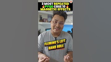 Magnetic Effects of Electric Current Class 10 | 3 Most Repeated PYQs | Physics - Science | CBSE 2024