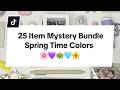 Creating a Spring Colors Mystery Bundle 🌸🌈📚