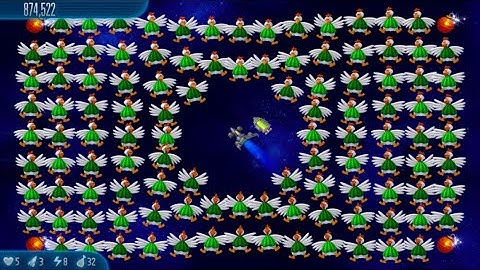 Chicken Invaders 5 Chapter 10 Light At the End of the Tunnel Wave 90-100 No Commentary.