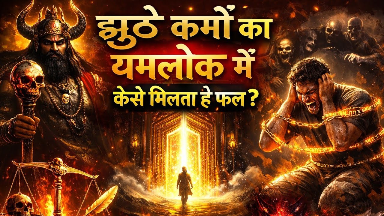 Dekhiye Jo Hamesha Jhuth Bolta Hai Usko Yamlok Me Kya Saja Milti Hai Gaurav Kumar Gyan 