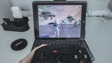 Fortnite with controller on iPad is AMAZING!
