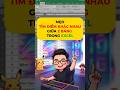 Cách Tìm Điểm Khác Nhau Giữa 2 Bảng Excel Cực Chuẩn | Mẹo Excel | Sơn Sói Review #shorts
