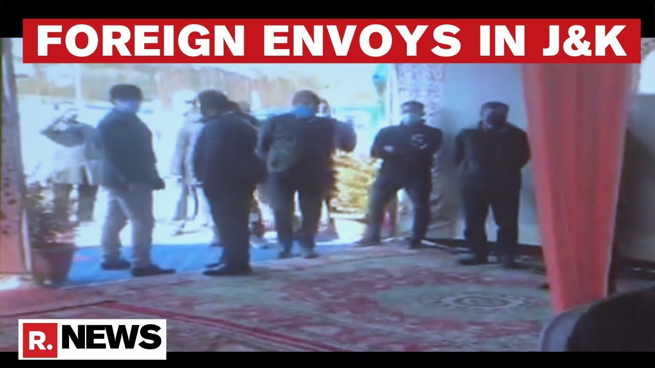 Excl Visuals Of Foreign Envoys In J&K Accessed; Delegation Gets A First-Hand Account Of Governance