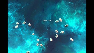 Demostración juego de asteroides