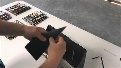 Mixxx™ Countertop Display Assembly Instructions