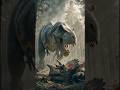 Tyrannosaurus Rex - Cretaceous Period #animation #visualization #aicreativity #dinosaur #shorts