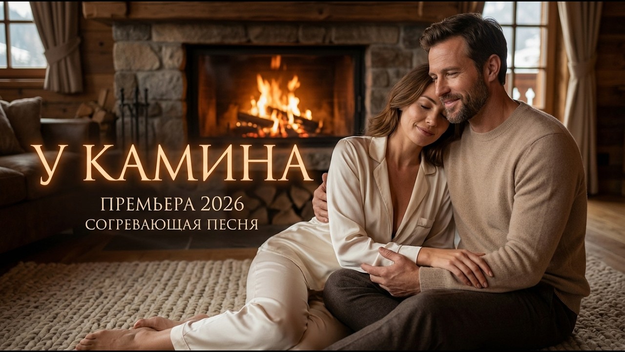 «У КАМИНА» — Согревающая песня для самого уютного вечера, когда за окном затихает весь мир