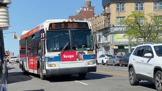 MTA NYCT: 2009 Orion VII NG #4443 On The R Shuttle To 95th Street