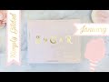 Simply Gilded Sugar Collection - January 2020 Sub Unboxing - Mystery Item Not Revealed