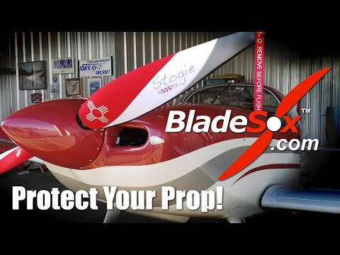 Protect Your Airplane Propeller with BladeSox!
