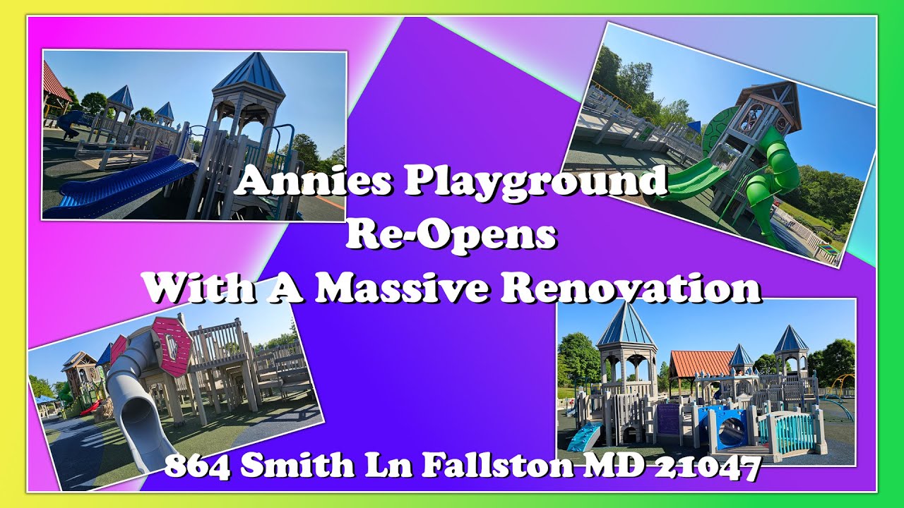 The Newly Renovated Annies Playground Re-opens After A Massive 1.5 ...