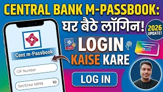 How to Login to Central Bank of India Cent mPassbook App | CBI Passbook App Login screenshot 5