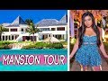 private jet + mansion house tour!!